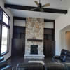 Living Rooms Cabinets and Fireplace Mantels